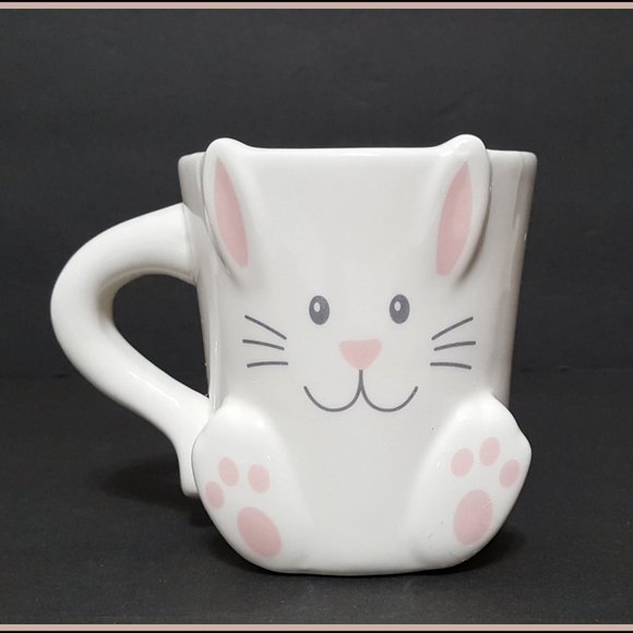 NEW Burton + Burton Embossed Easter Bunny Mug with Gift Box 12 OZ Ceramic - Picture 3 of 8
